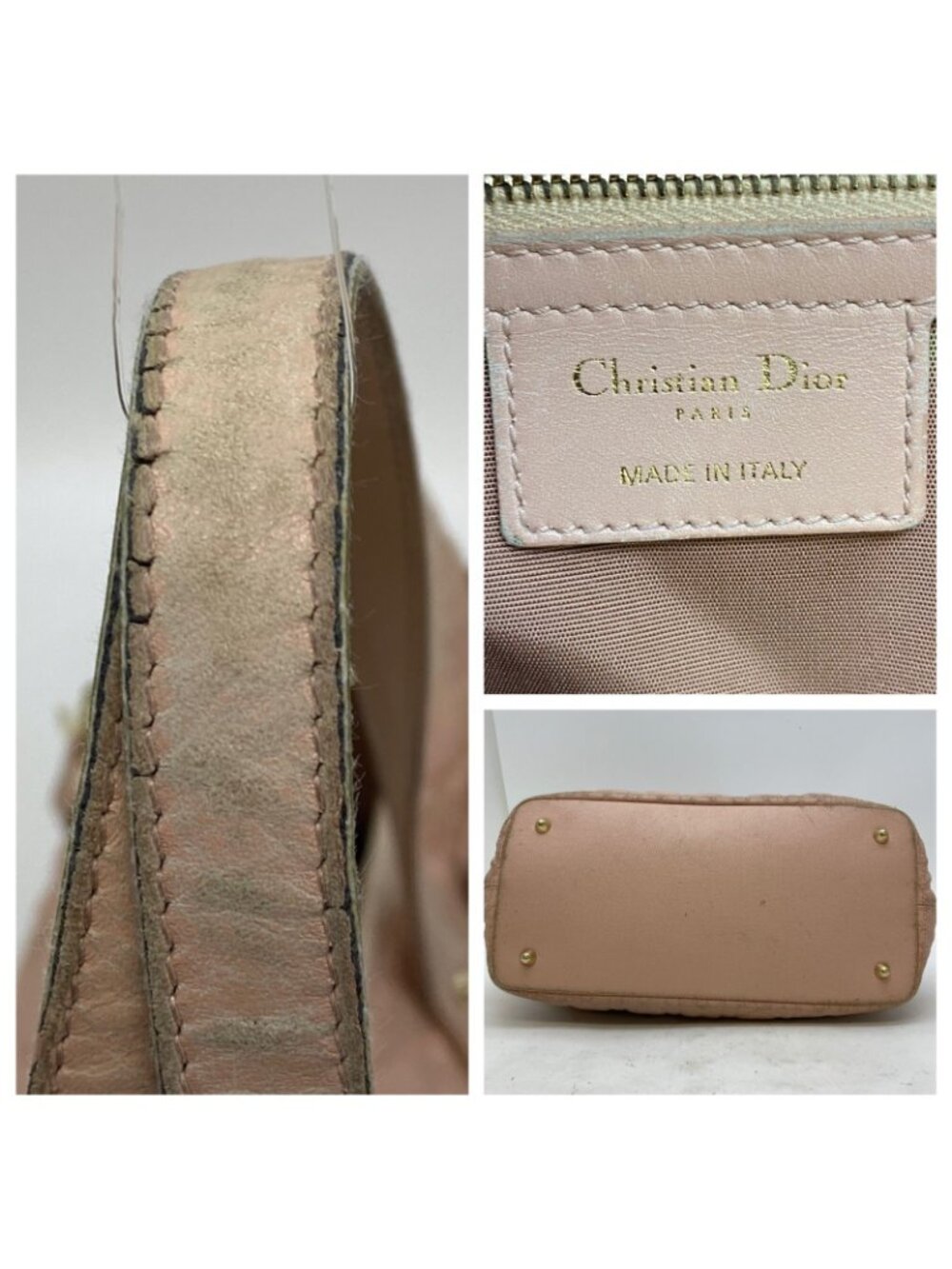 Dior Cannage Pana Tote Pink Charm Travel Mothers - Picture 5 of 14